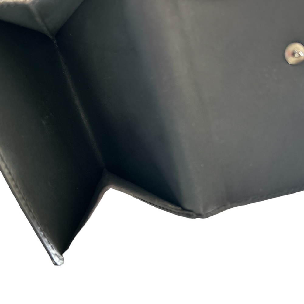 Louis Vuitton Elise Matte Vernis Charcoal Trifold Wallet - Picture 10 of 12